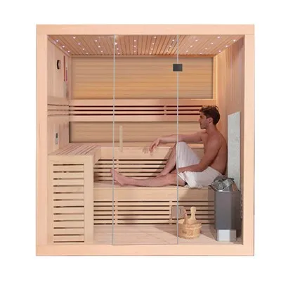 Liela kubu sauna āra komerciālai lietošanai